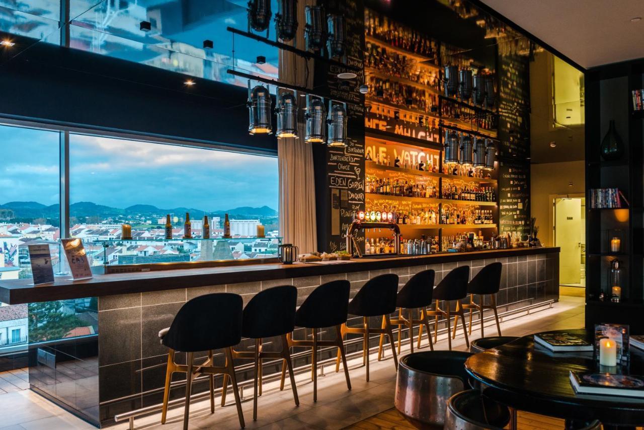 Octant Ponta Delgada Hotel Bagian luar foto Skyline Bar